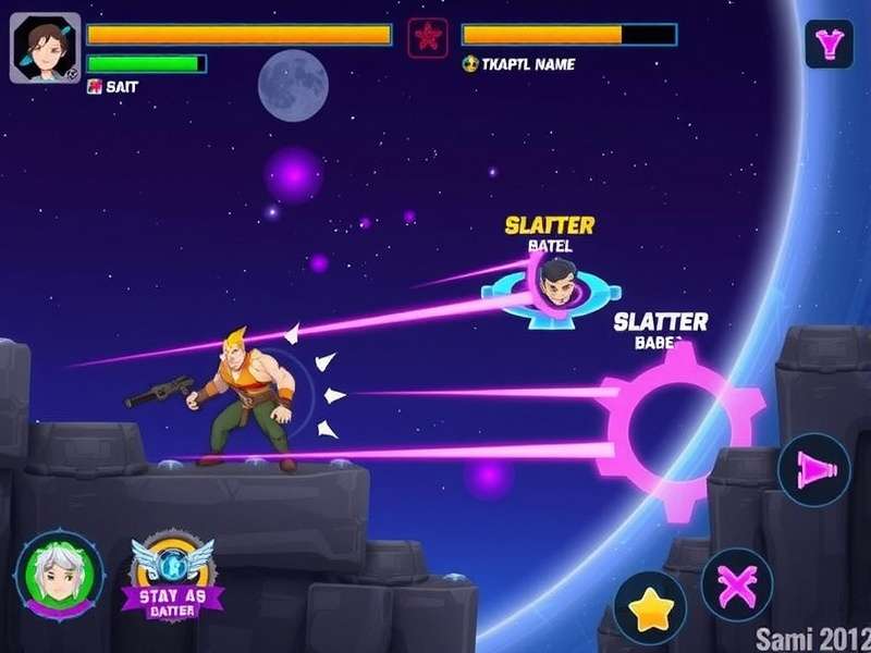Cosmic Blade Master gameplay screenshot